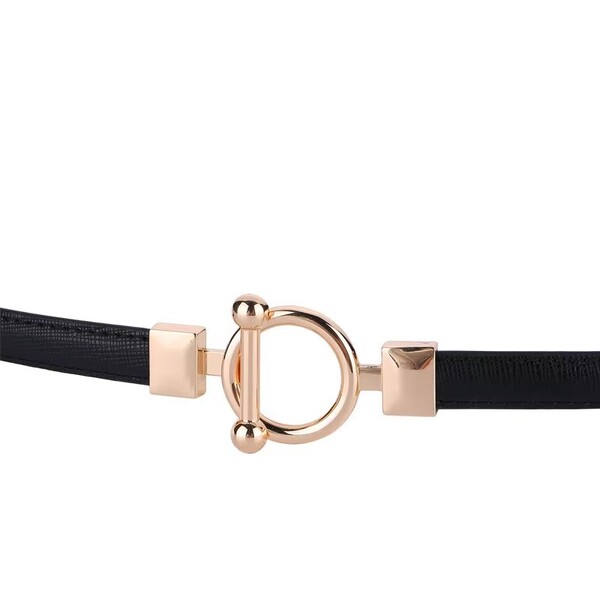 Womens Skirt Leather Belt