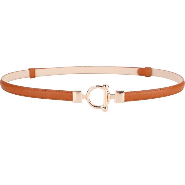 Womens Skirt Leather Belt