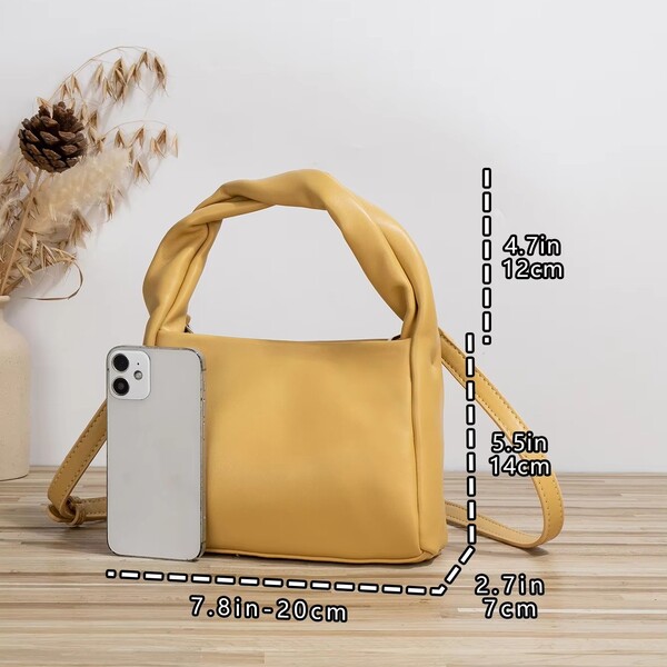 Ladies Fashion Trend Square Handbag
