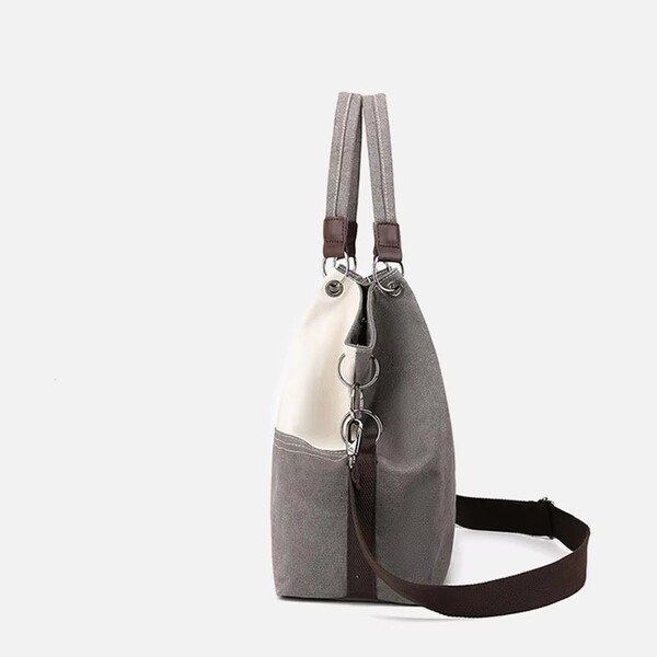 Womens Canvas Multi Purpose Crossbody Bag