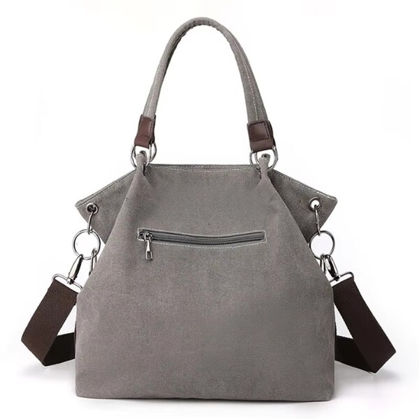 Womens Canvas Multi Purpose Crossbody Bag
