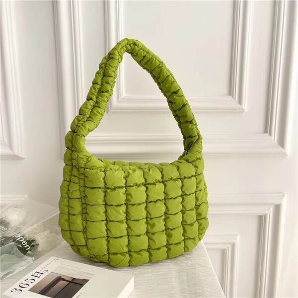 Fashionable Down Filled Shoulder Bag