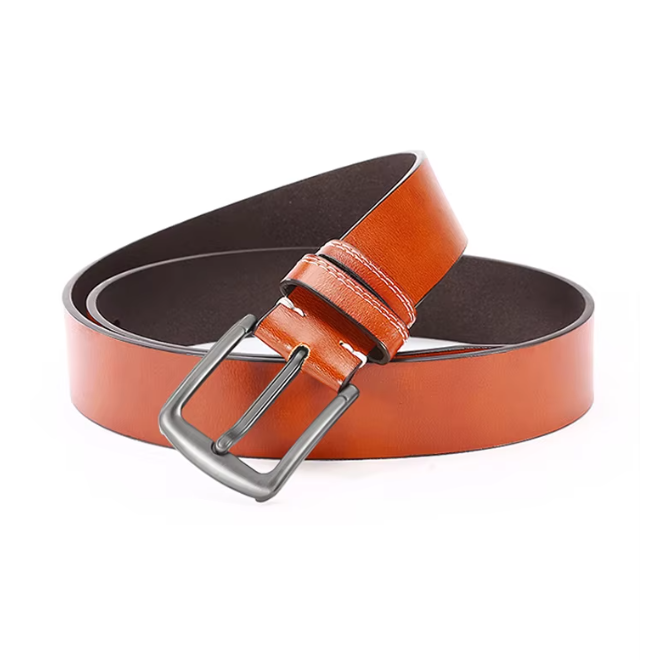 Comfortable PU Pin Buckle Casual Belt