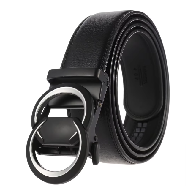 Mens Fashionable Business Casual PU Leather Belt