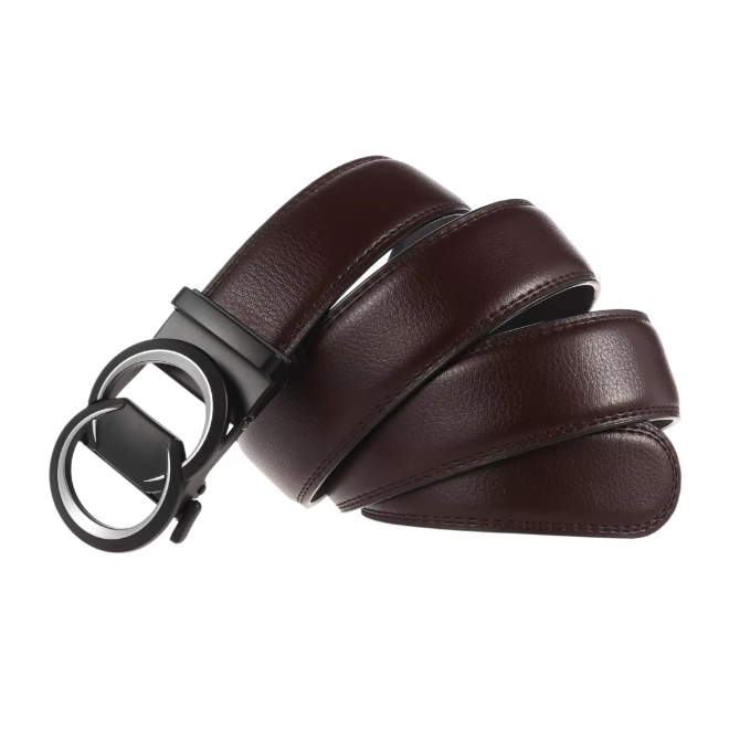 Mens Fashionable Business Casual PU Leather Belt