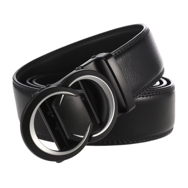 Mens Fashionable Business Casual PU Leather Belt