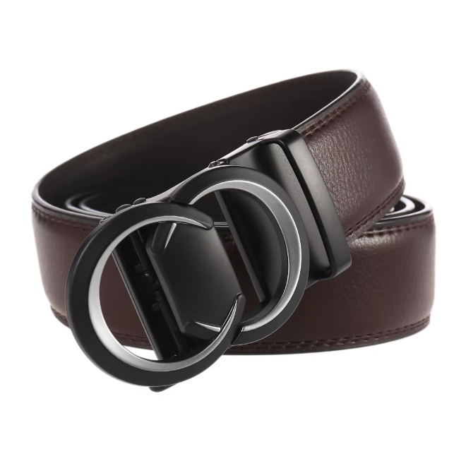 Mens Fashionable Business Casual PU Leather Belt