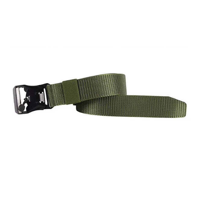 Polyester Fabric Belt Adjustable Quick Release Buckle Tactical Belt for Men