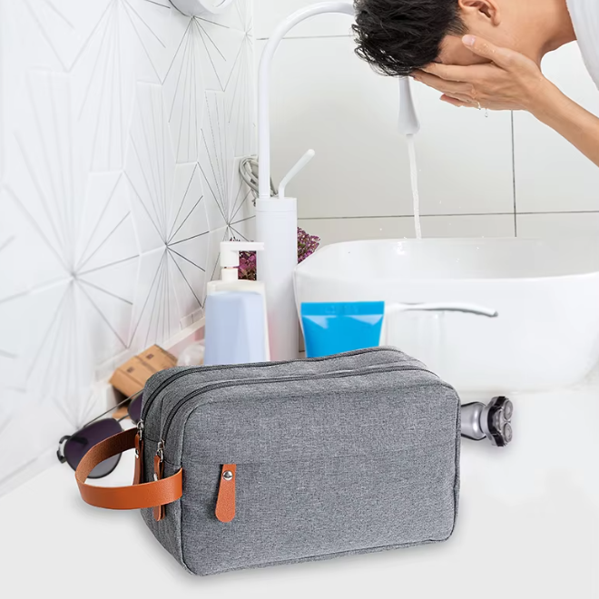 Mens Travel High Quality Wash Bag