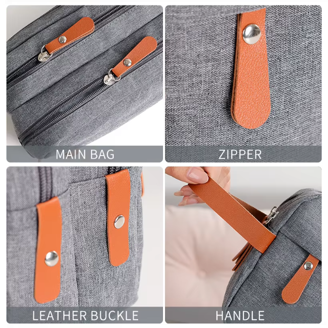 Mens Travel High Quality Wash Bag
