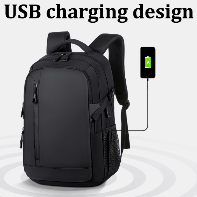 Large Capacity Multifunctional Waterproof Anti Theft Backpack with USB