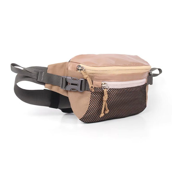 Recycled Waterproof Sports Travel Nylon Crossbody Waist Bag