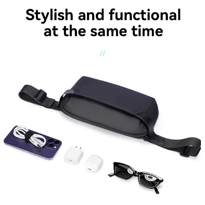 Mens Casual Fashionable Riding Small Crossbody Bags