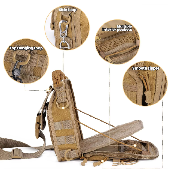 Tactical Sling Backpack for Men
